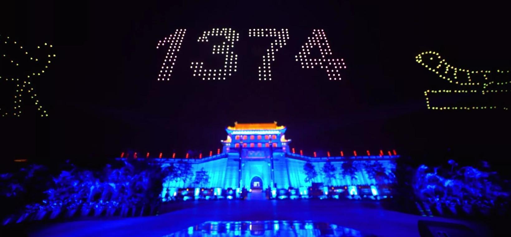 西安無(wú)人機(jī)表演