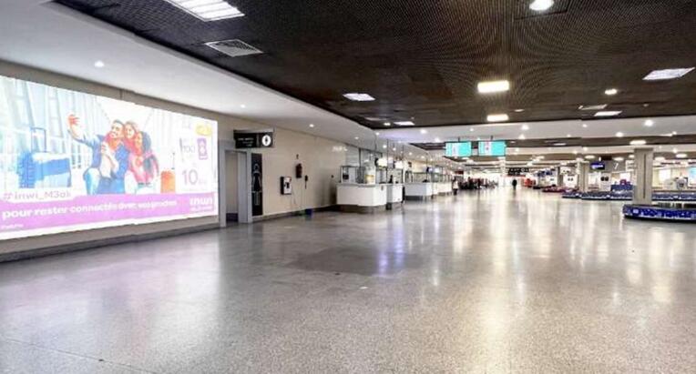 摩洛哥機(jī)場(chǎng)廣告